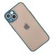  iPhone 13 Mini Kılıf Montreal Silikon Kapak - Yeşil