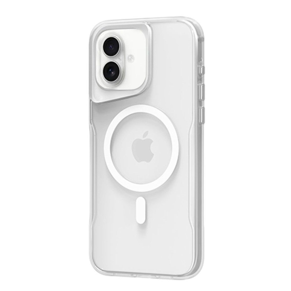  iPhone 16 Plus Kılıf PC Poso Magsafe Kapak - Şeffaf