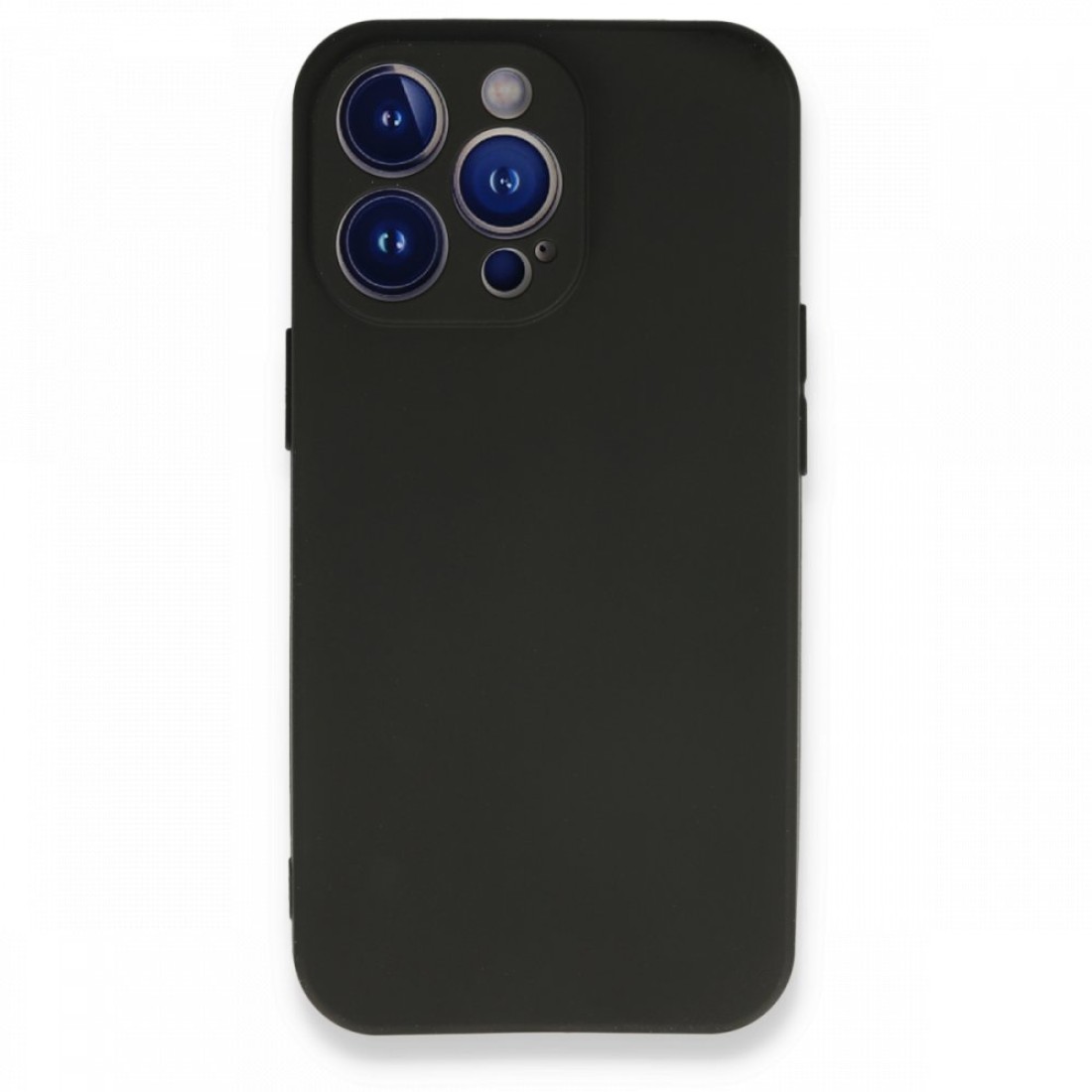 iPhone 13 Pro Max Kılıf First Silikon - Siyah