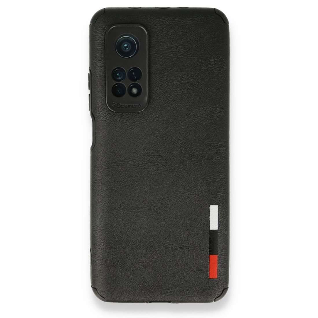  Xiaomi Mi 10T Pro Kılıf Loop Deri Silikon - Siyah