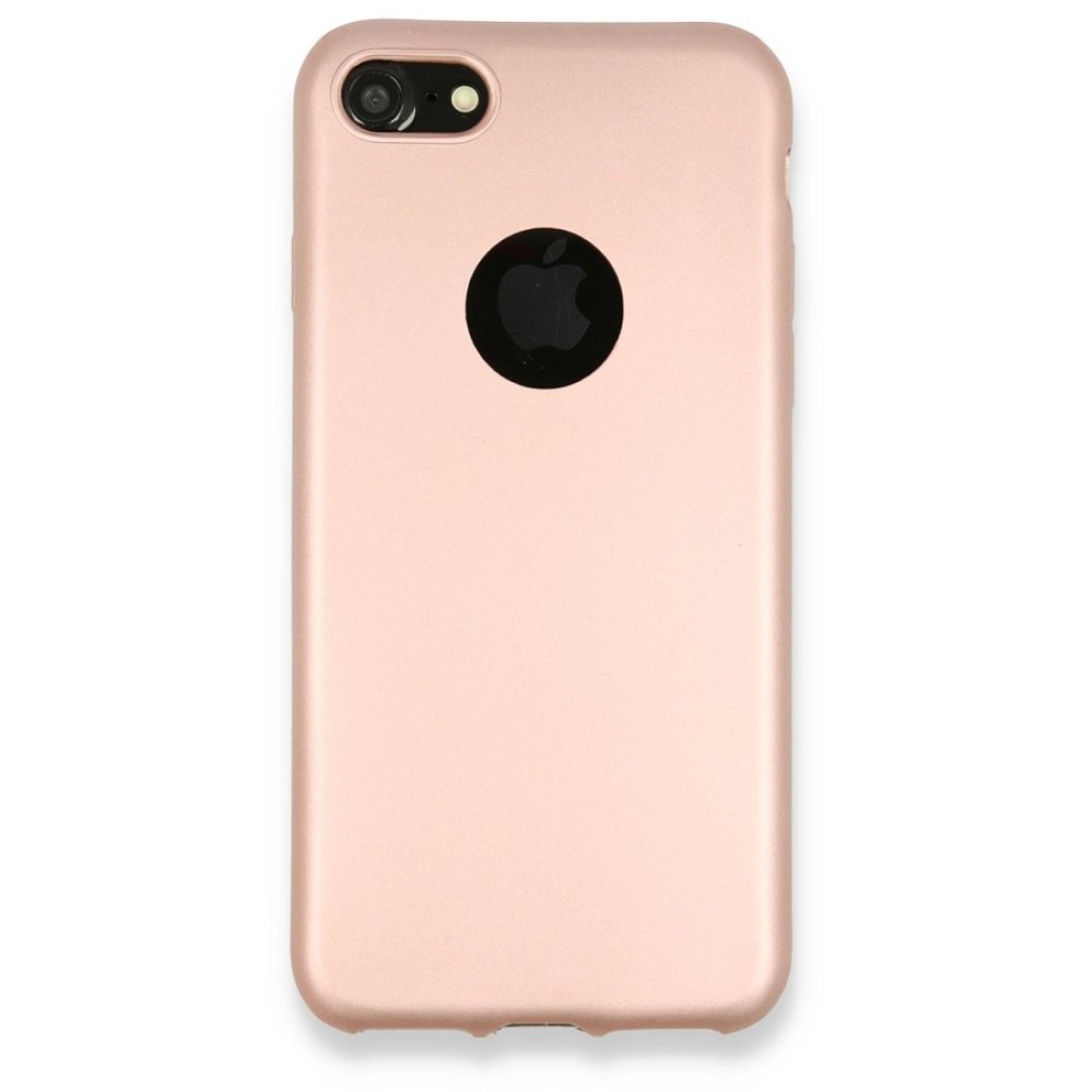  iPhone SE 2020 Kılıf First Silikon - Rose Gold