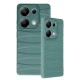 Xiaomi Poco M6 Pro 4G Kılıf Bibercas Silikon Kapak - Koyu Yeşil Xiaomi Poco M6 Pro 4G Kılıf Bibercas Silikon Kapak - Koyu Yeşil