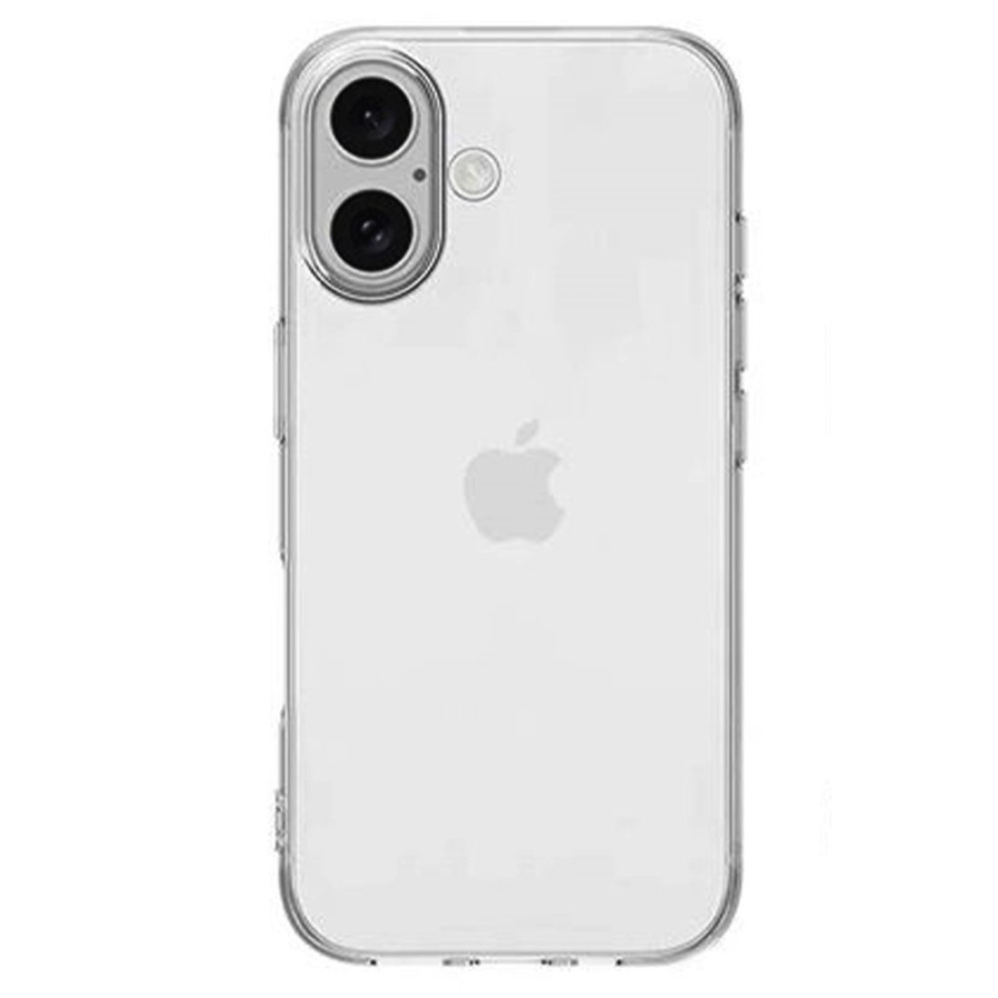 iPhone 16 Kılıf Lüx Şeffaf Silikon iPhone 16 Kılıf Lüx Şeffaf Silikon