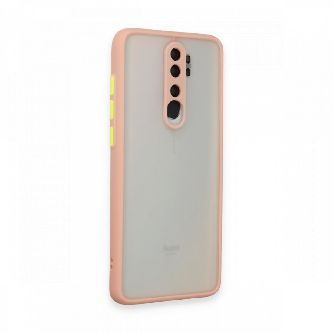 Xiaomi Redmi Note 8 Pro Kılıf Montreal Silikon Kapak - Pembe Xiaomi Redmi Note 8 Pro Kılıf Montreal Silikon Kapak - Pembe