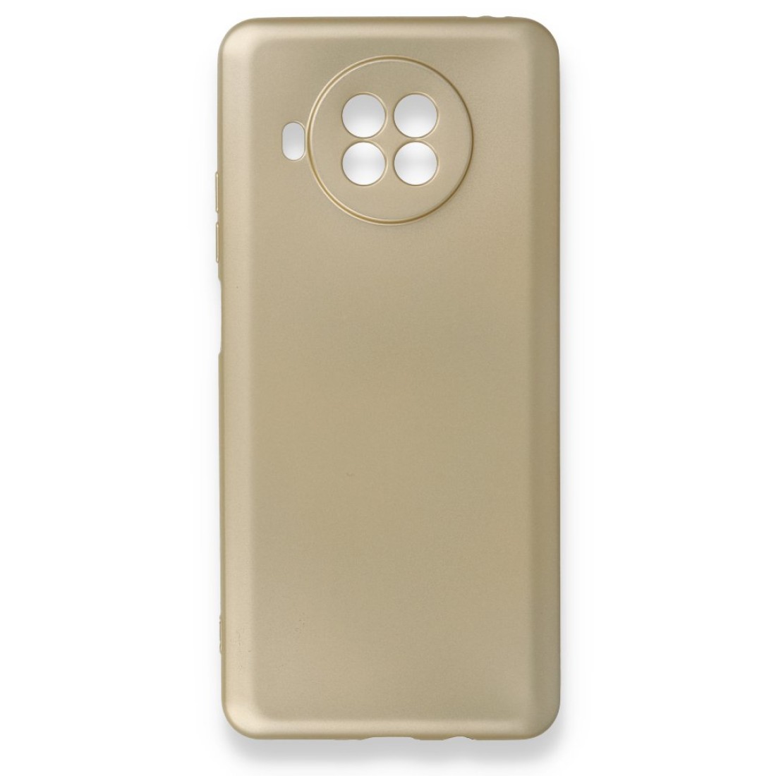  Xiaomi Redmi Note 9 Pro 5G Kılıf First Silikon - Gold