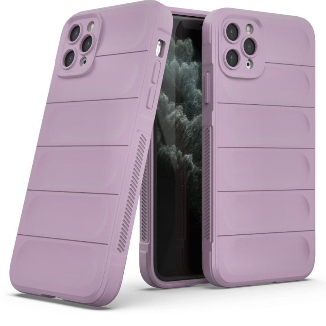  iPhone 11 Pro Kılıf Optimum Silikon - Mor