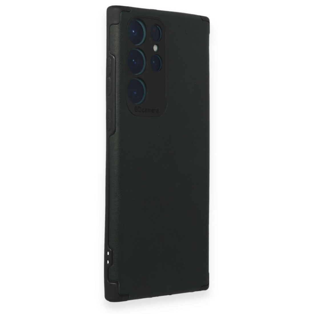  Samsung Galaxy S22 Ultra Kılıf Loop Deri Silikon - Yeşil