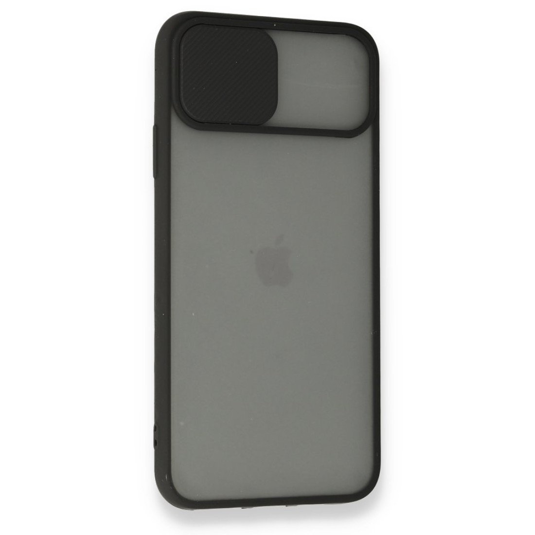  iPhone 11 Pro Kılıf Palm Buzlu Kamera Sürgülü Silikon - Siyah