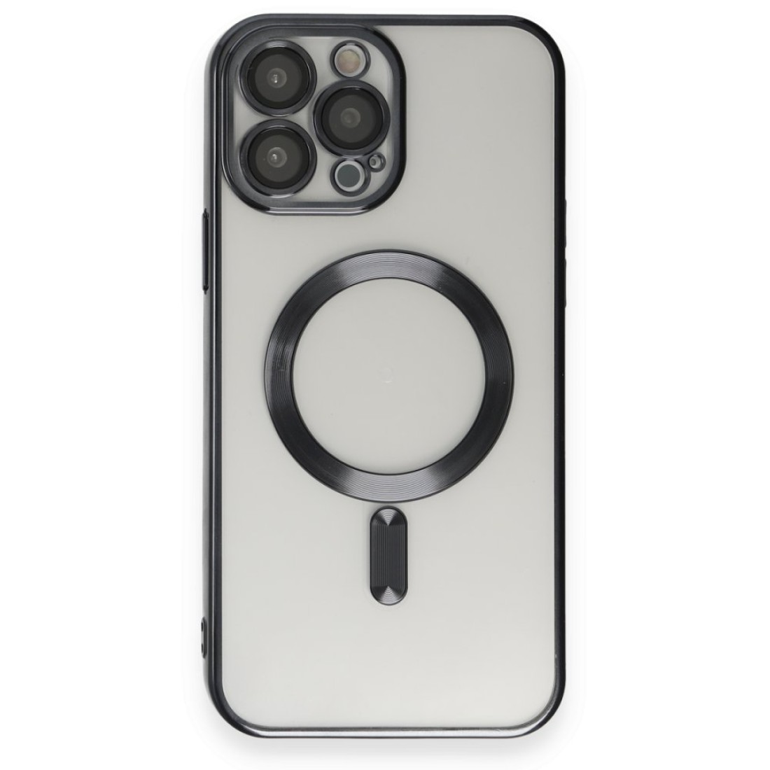 iPhone 15 Pro Max Kılıf Kross Magneticsafe Kapak - Siyah iPhone 15 Pro Max Kılıf Kross Magneticsafe Kapak - Siyah