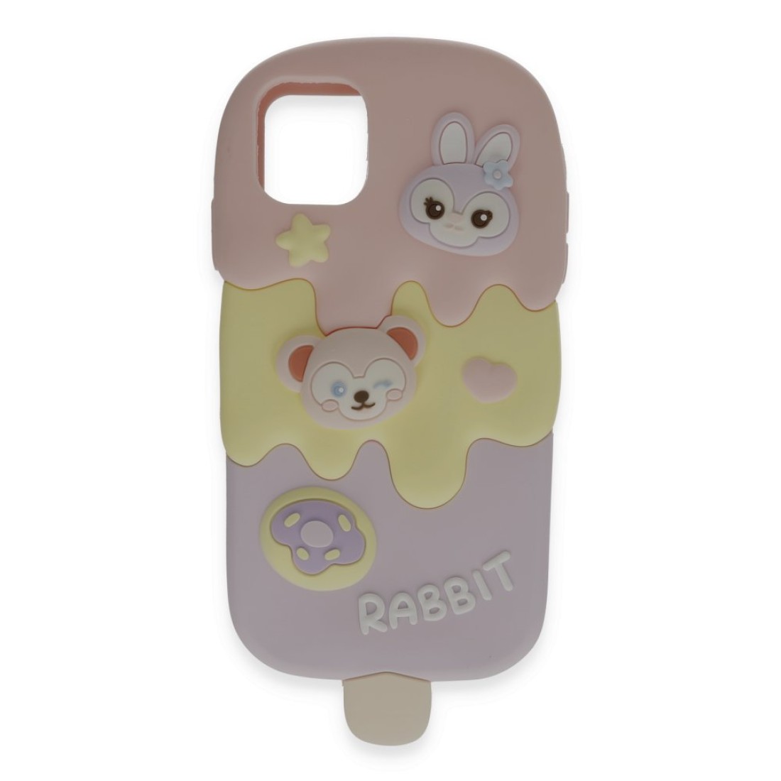  iPhone 12 Kılıf Poky Karakter Silikon Kapak - Desen 11