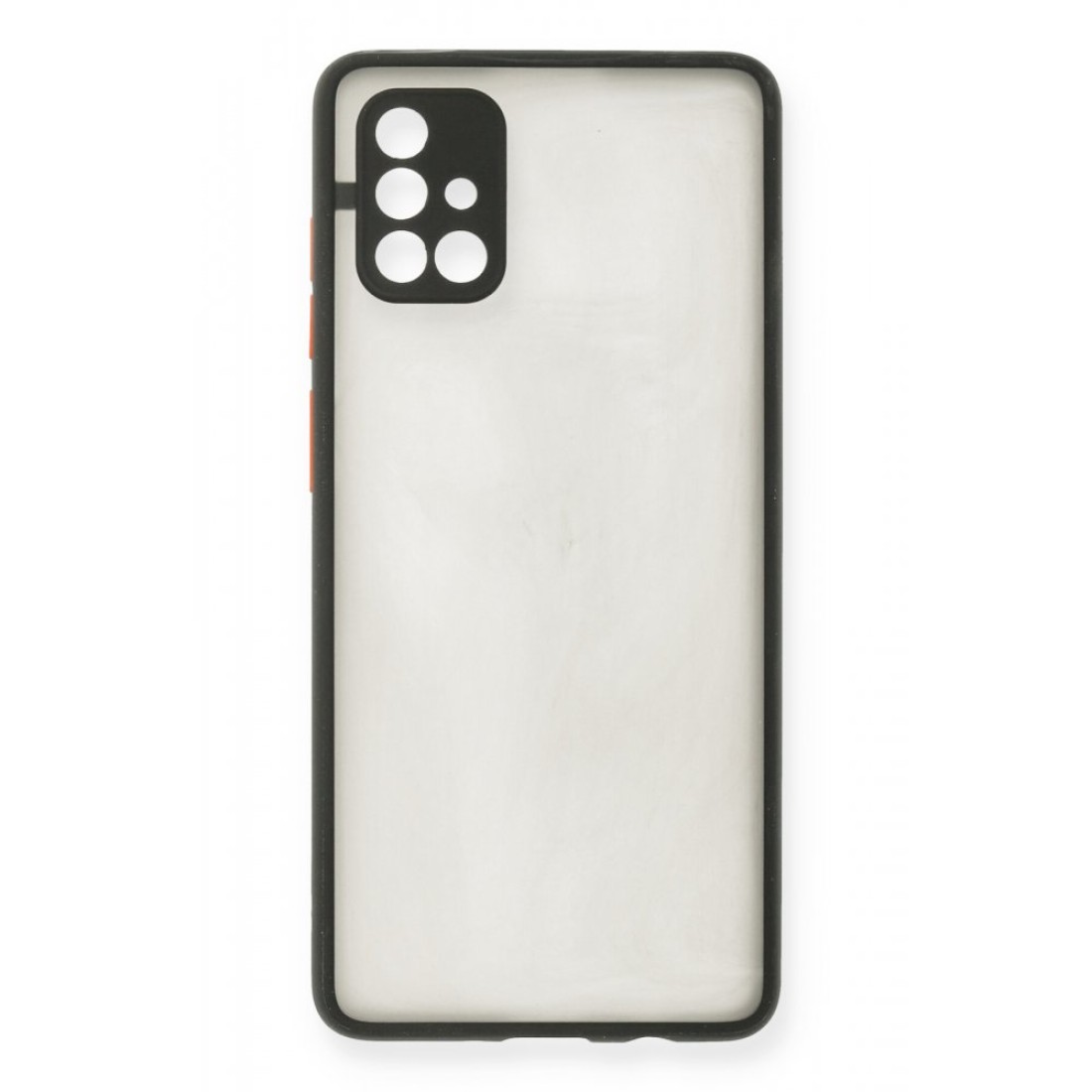 Samsung Galaxy A71 Kılıf Montreal Silikon Kapak - Siyah Samsung Galaxy A71 Kılıf Montreal Silikon Kapak - Siyah