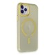 iPhone 11 Pro Kılıf Troy Magsafe Kapak - Sarı iPhone 11 Pro Kılıf Troy Magsafe Kapak - Sarı