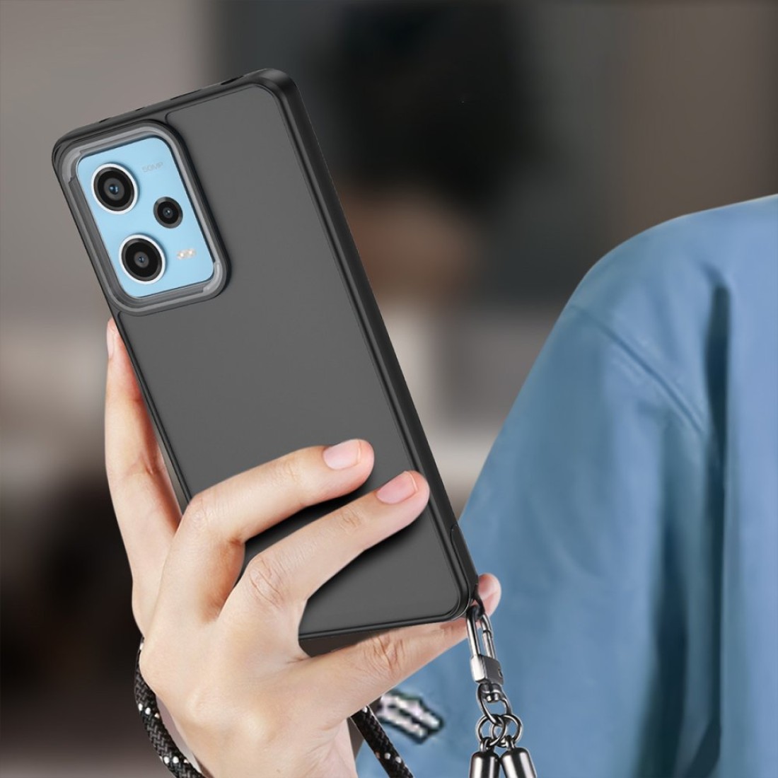 Xiaomi Redmi 13 4G Kılıf Elegant Kapak - Lacivert Xiaomi Redmi 13 4G Kılıf Elegant Kapak - Lacivert