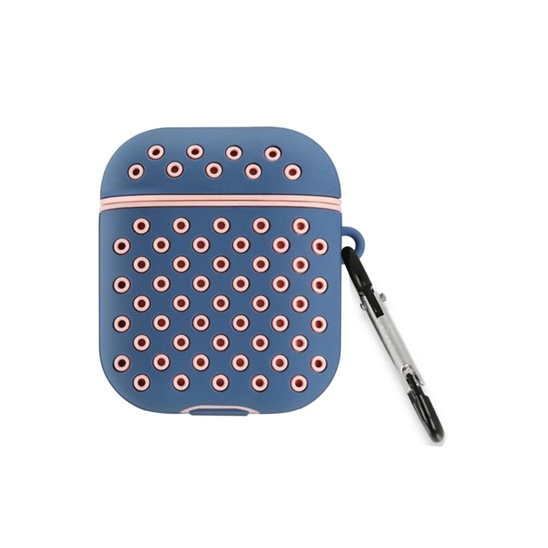Airpods (1.nesil) Spor Delikli Kılıf - Mavi-Pembe Airpods (1.nesil) Spor Delikli Kılıf - Mavi-Pembe