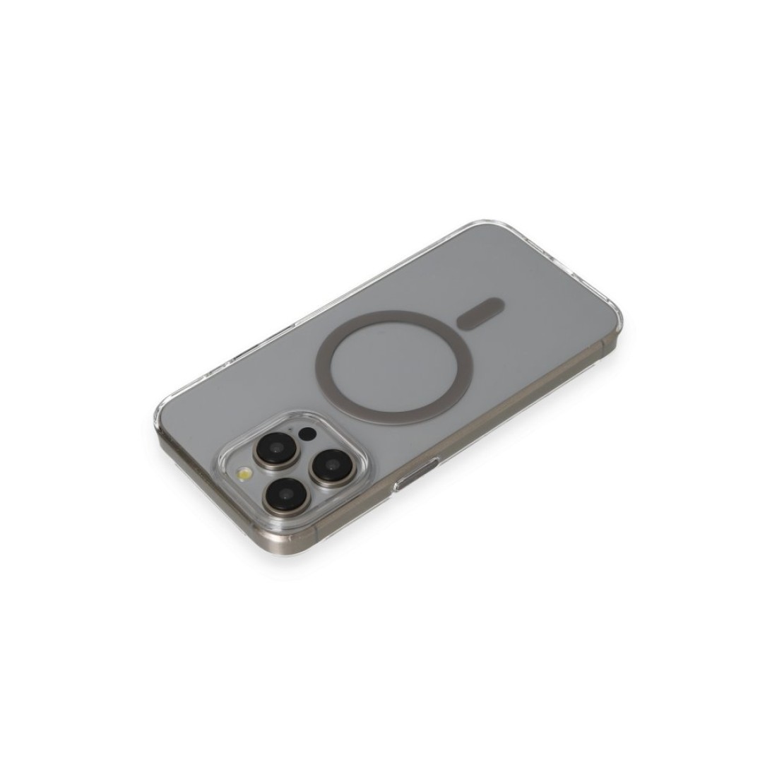Joko iPhone 15 Pro Max Bubble Magsafe Kapak - Titan Gri