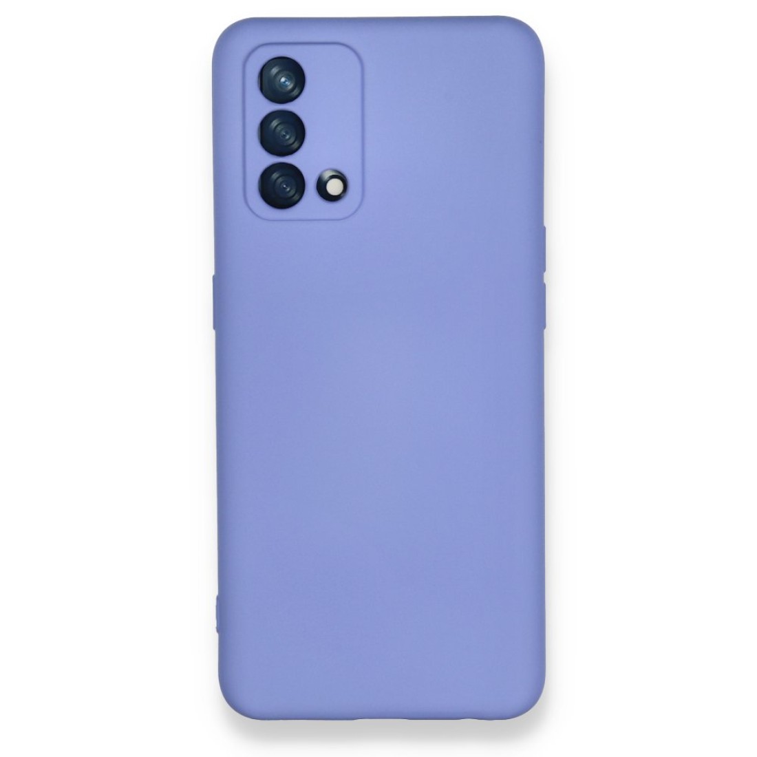  Oppo A74 4G Kılıf Nano içi Kadife Silikon - Lila