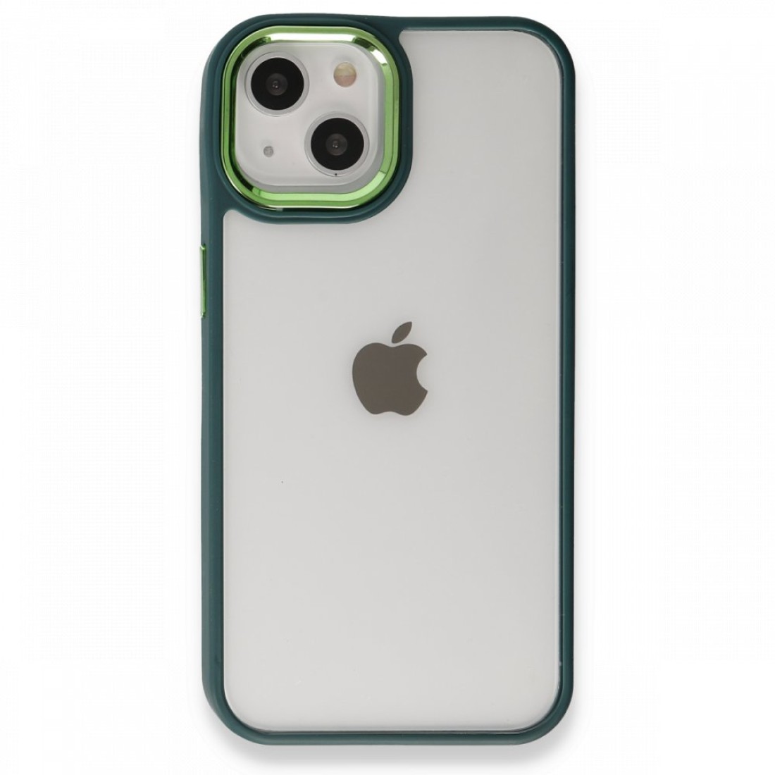 iPhone 14 Plus Kılıf Dora Kapak - Haki Yeşil iPhone 14 Plus Kılıf Dora Kapak - Haki Yeşil