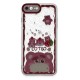 iPhone 7 Kılıf Sweet Desenli Silikon Kapak - Pembe iPhone 7 Kılıf Sweet Desenli Silikon Kapak - Pembe