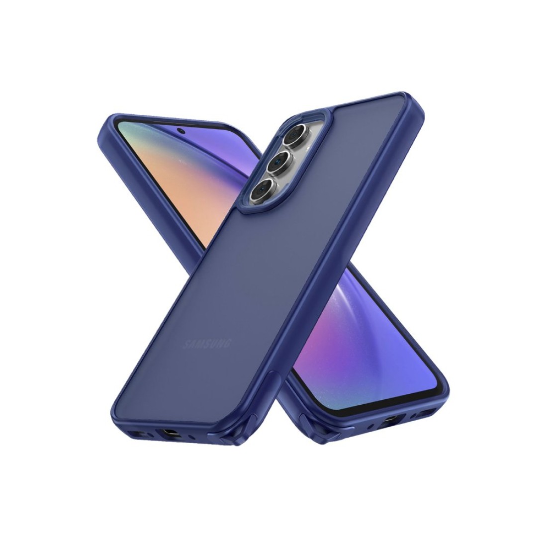  Samsung Galaxy A05S Kılıf Elegant Kapak - Lacivert