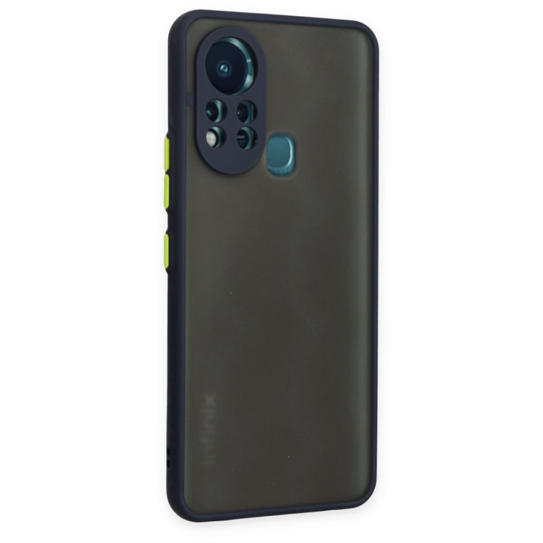  İnfinix Hot 11s Kılıf Montreal Silikon Kapak - Lacivert