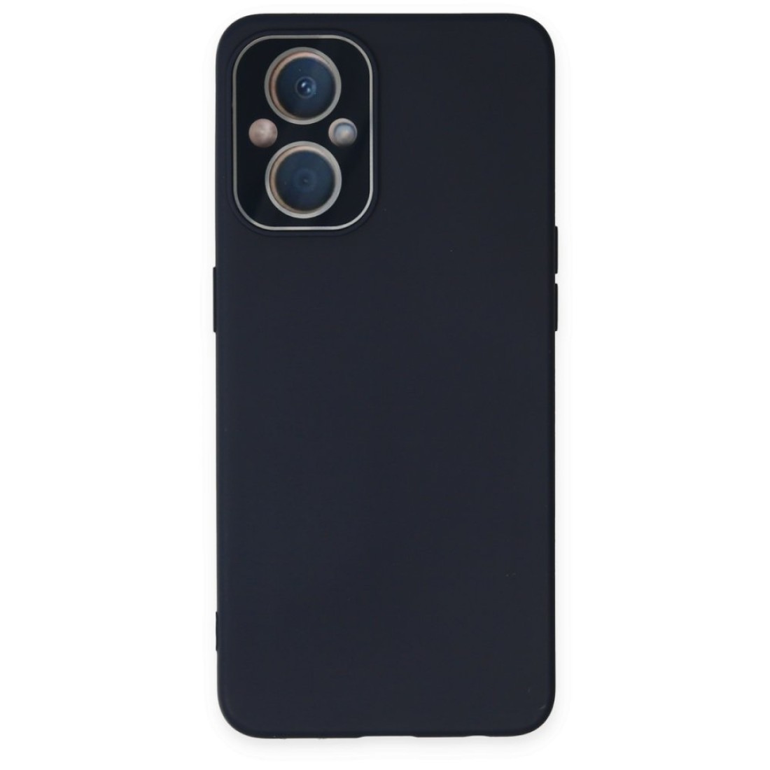 Oppo Reno 8 Lite Kılıf Lansman Glass Kapak - Lacivert