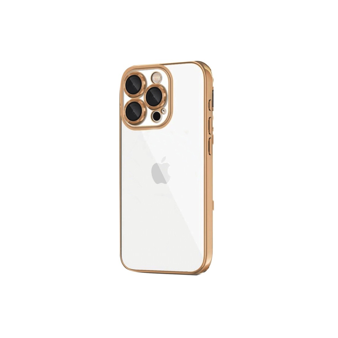  iPhone 16 Pro Max Kılıf Razer Lensli Silikon - Desert