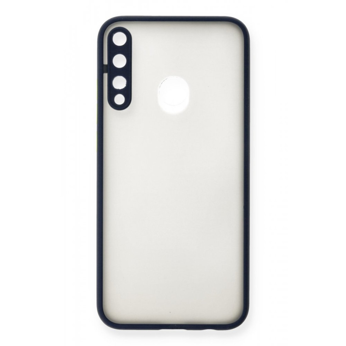  Huawei P40 Lite E Kılıf Montreal Silikon Kapak - Lacivert