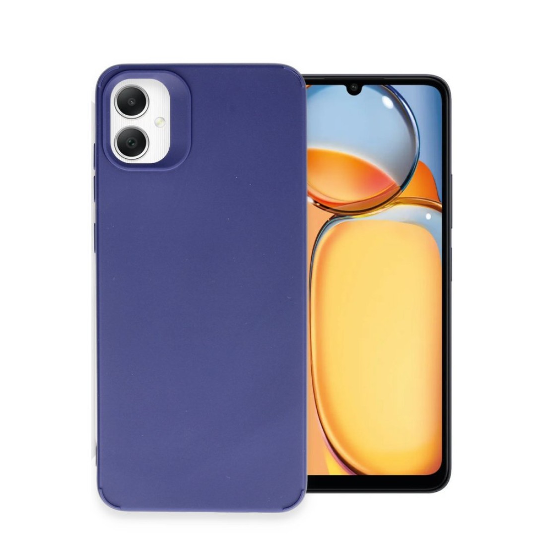  Samsung Galaxy A05 Kılıf Petro Silikon - Lacivert