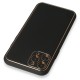  iPhone 11 Pro Kılıf Coco Deri Silikon Kapak - Siyah