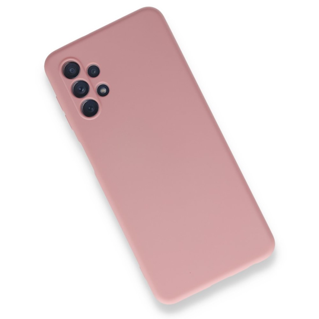  Samsung Galaxy A32 5G Kılıf Nano içi Kadife Silikon - Pembe
