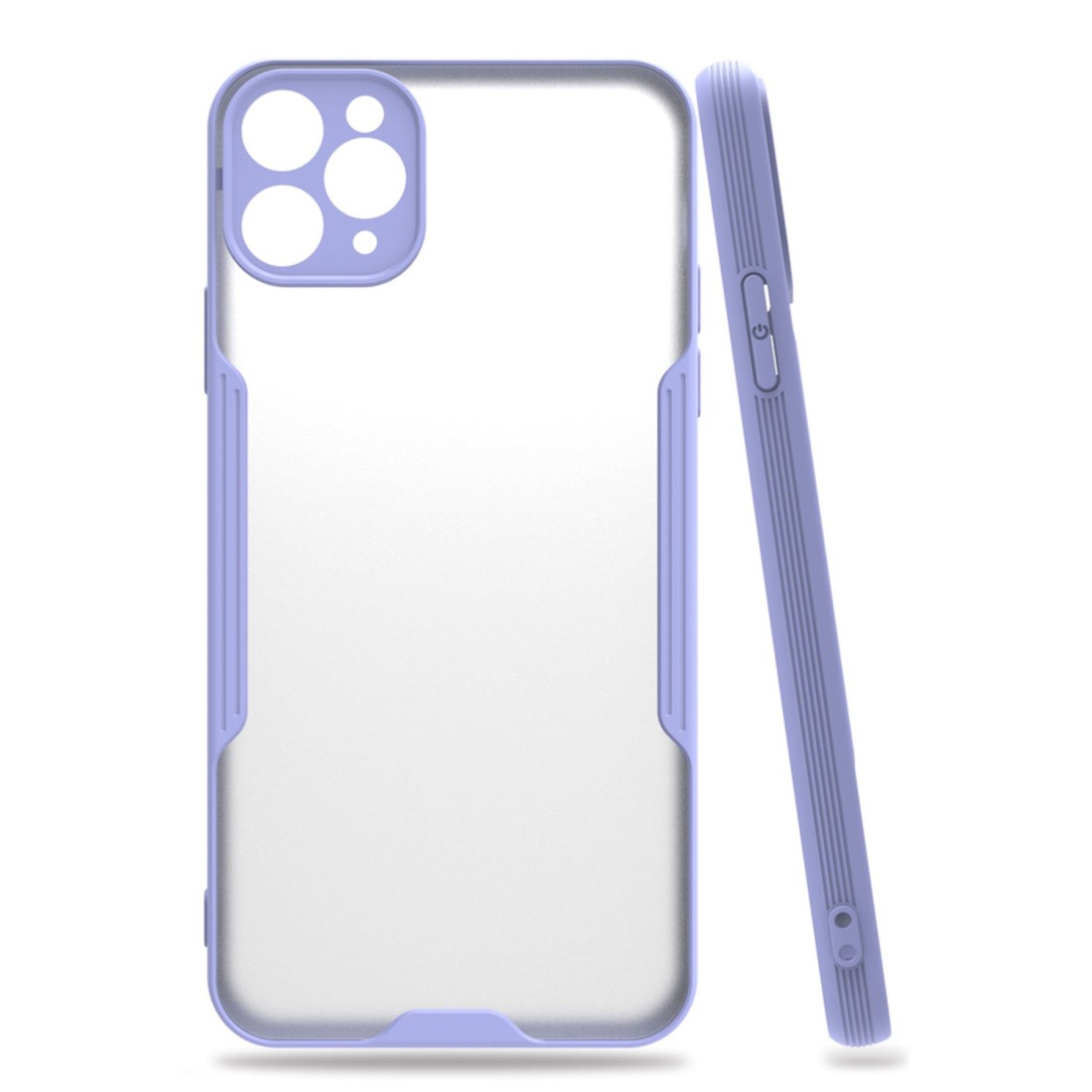 iPhone 11 Pro Kılıf Platin Silikon - Lila iPhone 11 Pro Kılıf Platin Silikon - Lila