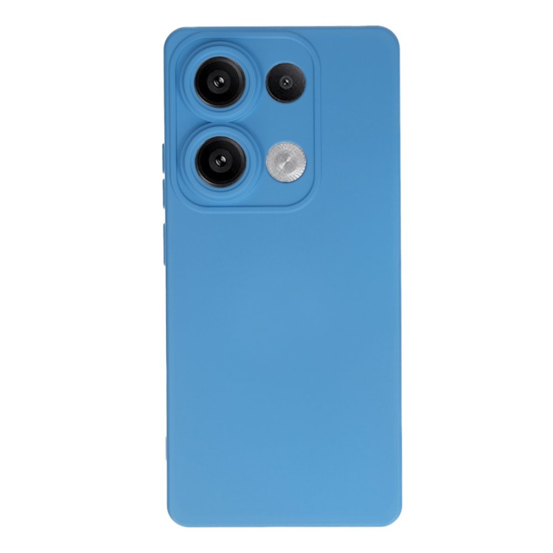  Xiaomi Poco M6 Pro 4G Kılıf Nano içi Kadife Silikon - Mavi