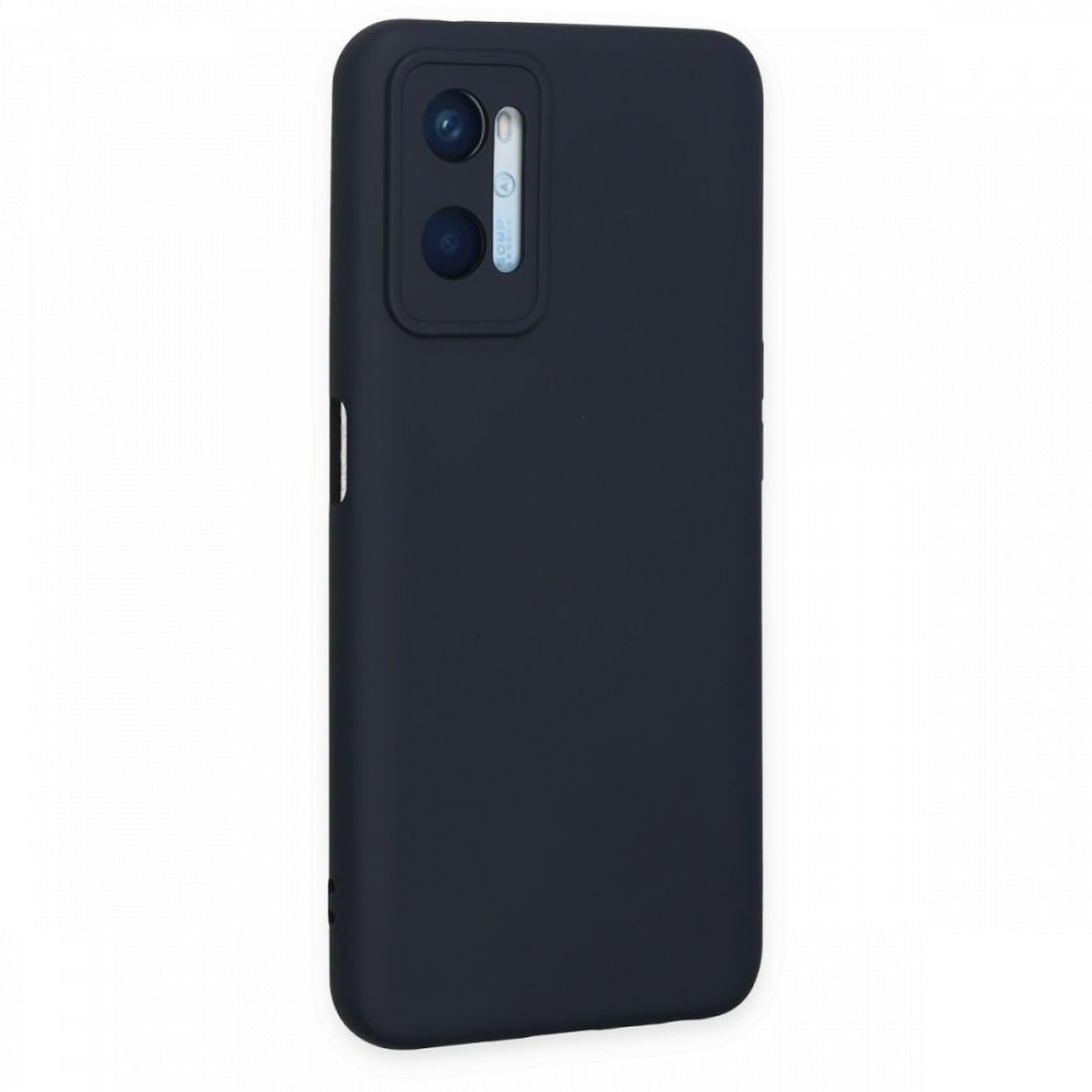 Oppo A96 Kılıf Nano içi Kadife Silikon - Lacivert Oppo A96 Kılıf Nano içi Kadife Silikon - Lacivert
