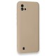  Realme C11 2021 Kılıf Nano içi Kadife Silikon - Pudra