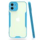 iPhone 12 Mini Kılıf Platin Silikon - Mavi iPhone 12 Mini Kılıf Platin Silikon - Mavi