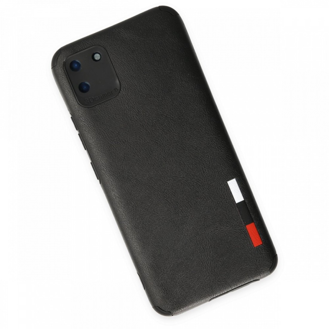  Realme C11 Kılıf Loop Deri Silikon - Siyah