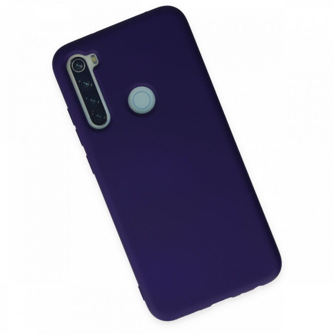  Xiaomi Redmi Note 8 Kılıf Nano içi Kadife Silikon - Mor