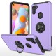 Samsung Galaxy M11 Kılıf Elit Yüzüklü Kapak - Mor Samsung Galaxy M11 Kılıf Elit Yüzüklü Kapak - Mor