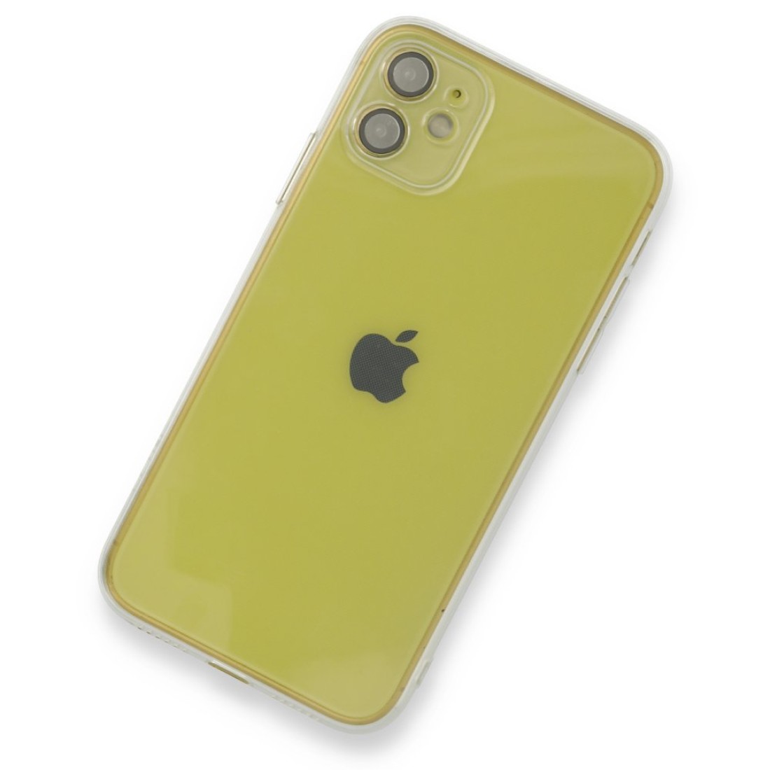  iPhone 12 Kılıf Fly Lens Silikon - Şeffaf