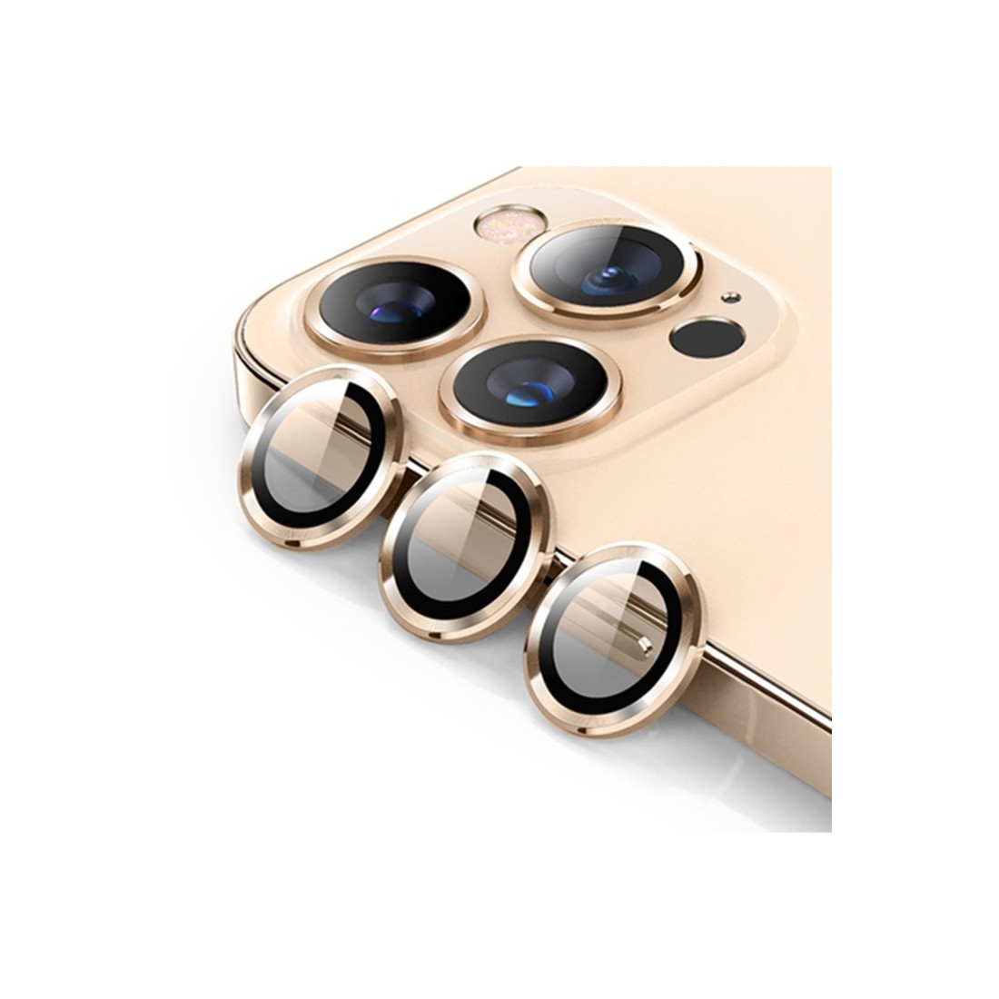  iPhone 14 Pro Max Bind Metal Kamera Lens - Gold