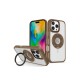 Joko iPhone 16 Pro Max Banza Magsafe Standlı Kapak - Kahverengi Joko iPhone 16 Pro Max Banza Magsafe Standlı Kapak - Kahverengi