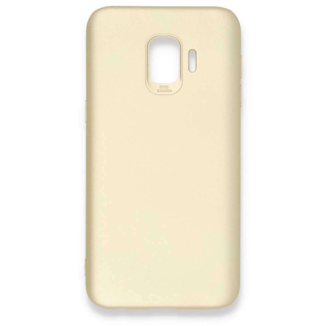  Samsung Galaxy J2 Core Kılıf First Silikon - Gold