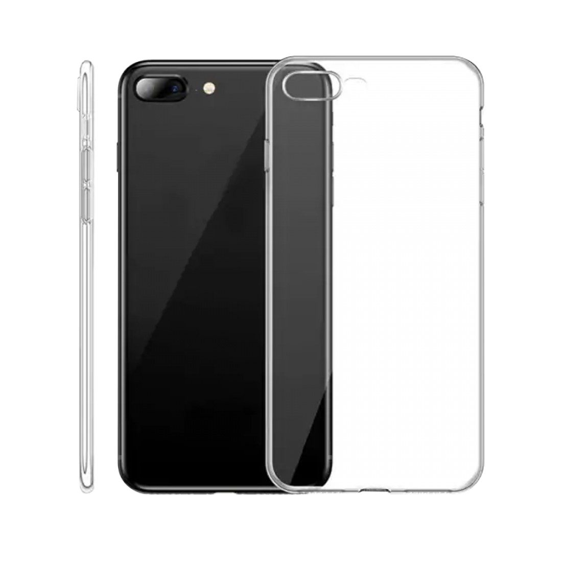  iPhone 7 Plus Kılıf Lüx Şeffaf Silikon