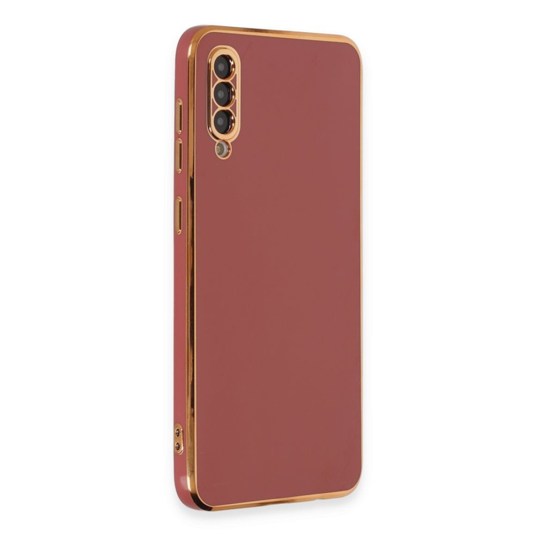  Samsung Galaxy A50S Kılıf Volet Silikon - Kırmızı