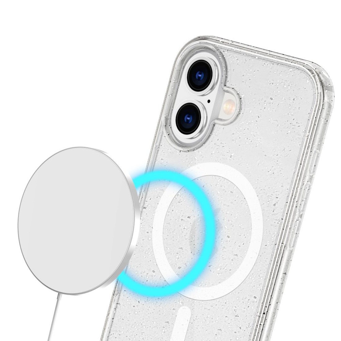 iPhone 16 Plus Kılıf Glow Magsafe Kapak - Turuncu iPhone 16 Plus Kılıf Glow Magsafe Kapak - Turuncu
