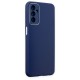 Samsung Galaxy M13 Kılıf Glass Kapak - Lacivert