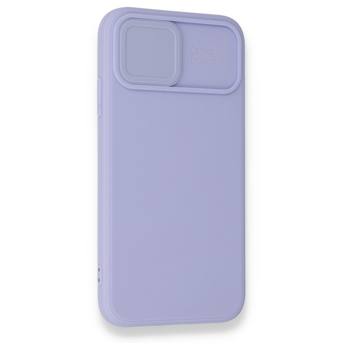 iPhone 12 Mini Kılıf Color Lens Silikon - Mor iPhone 12 Mini Kılıf Color Lens Silikon - Mor
