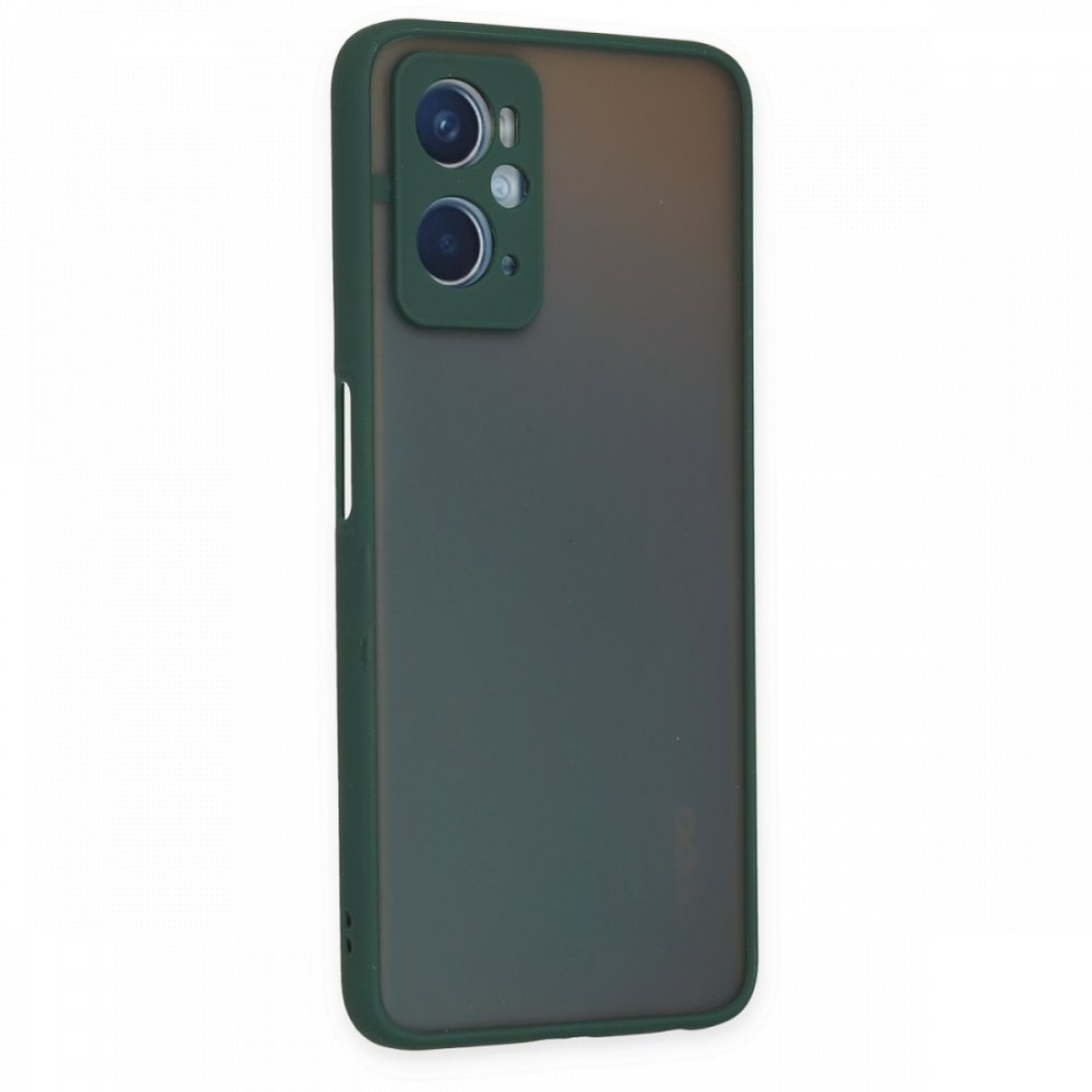 Oppo A96 Kılıf Montreal Silikon Kapak - Yeşil Oppo A96 Kılıf Montreal Silikon Kapak - Yeşil