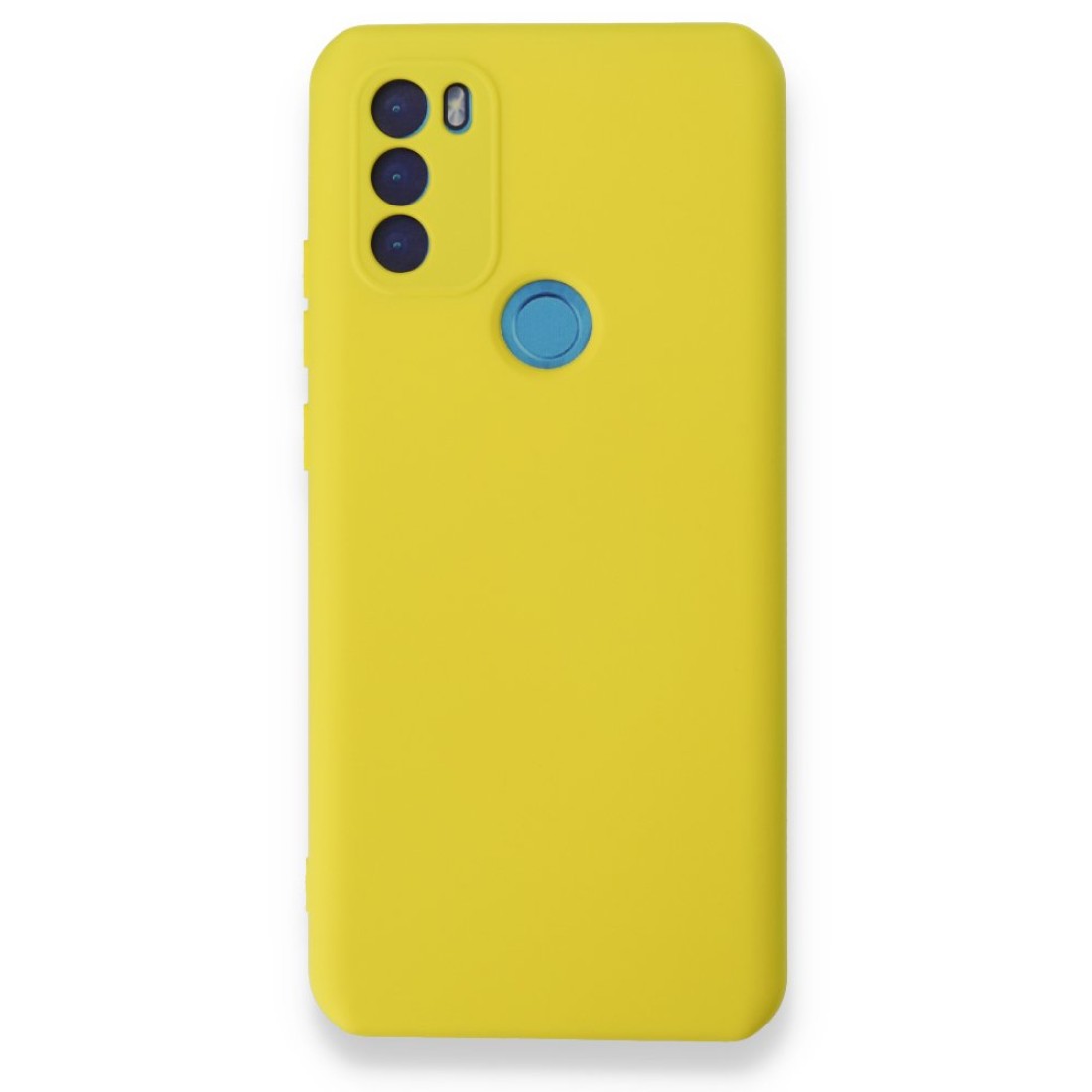  General Mobile GM 21 Plus Kılıf Nano içi Kadife Silikon - Sarı