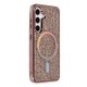  Samsung Galaxy S24 Kılıf Diamond Magsafe Kapak - Pembe